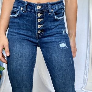 Distressed jeans 5/26.  25 in inseam